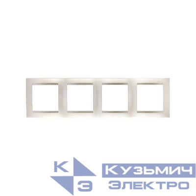 Рамка 4-м Simon15 шампань Simon 1500640-034