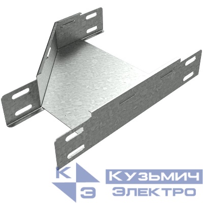 Переходник для лотка левый 100х100-200 сталь 1мм PD100-100-200-L КМ LO3610