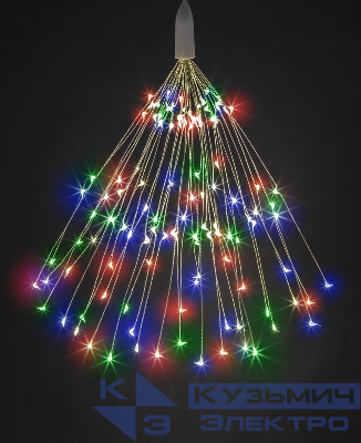 Гирлянда светодиодная "Фейерверк" 95 001 NGF-D028-01 3х0.6м RGBY IP20 NAVIGATOR 95001