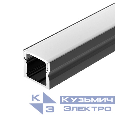 Профиль LINE-1715-2000 ANOD BLACK L2000 алюм. Arlight 044275