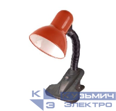 Светильник TLI-202 Red E27 настол. красн. Uniel 00757