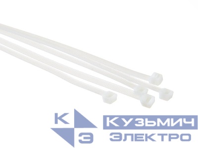 Стяжка нейлоновая 500*4.8 /50 шт (белая), NETKO Optima