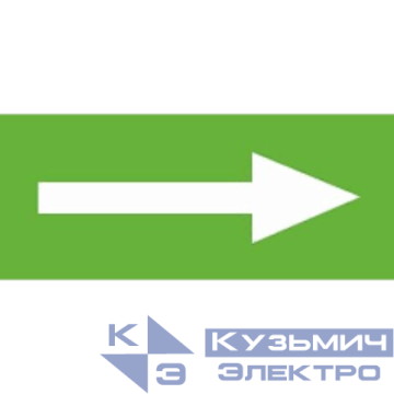 Этикетка самоклеящаяся стрелка без текста INFO-SSA-114 ЭРА Б0052435