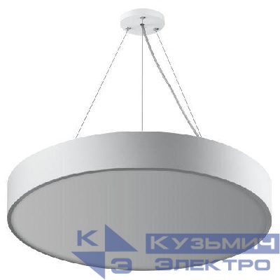 Светильник светодиодный Geometria Ring SPO-132-W-40K-088 88Вт 4000К 6000Лм IP40 800х80 бел. подвесной драйвер внутри ЭРА Б0058902