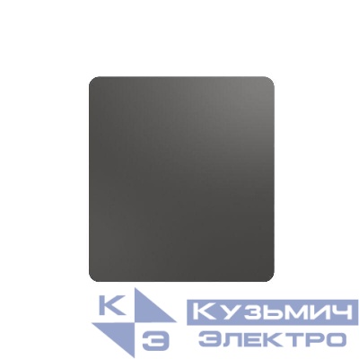 Переключатель перекрестный 1-кл. СП ROUND 10А титан Kranz KR-78-0710-2