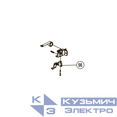 Запчасть №96 для HGSR. Рычаг каретки