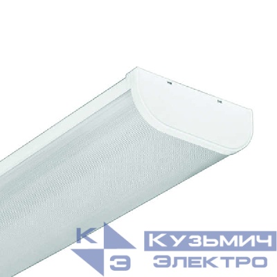 Светильник ЛПО01-2х18-004 Овал IP20 офисный накладной Ксенон 0270218123