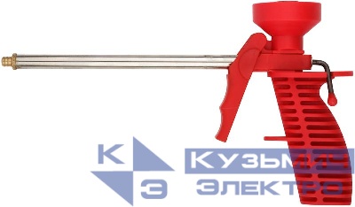 Пистолет для монтажной пены пластик. корпус КУРС 14260