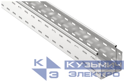 Лоток листовой перфорир. 100х100 L3000 сталь 0.7мм ESCA 5 IEK ES5-12-100-100-3-07