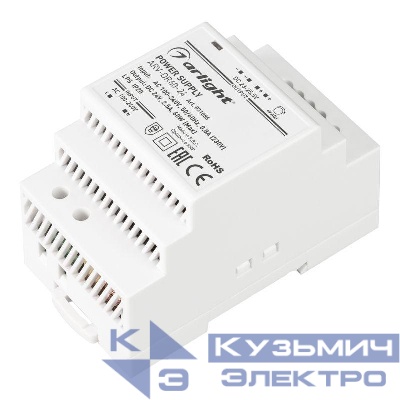 Блок питания ARV-DR60-24 24В 2.5А 60Вт IP20 DIN-рейка Arlight 031086