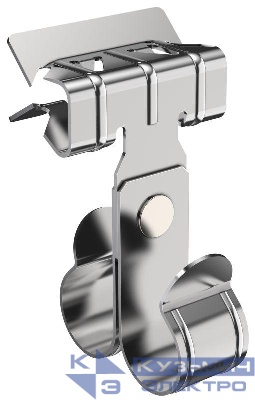 Зажим балочный 8-14мм под трубу 20мм двойн. HDZ IEK CME40-BZTD-020-HDZ