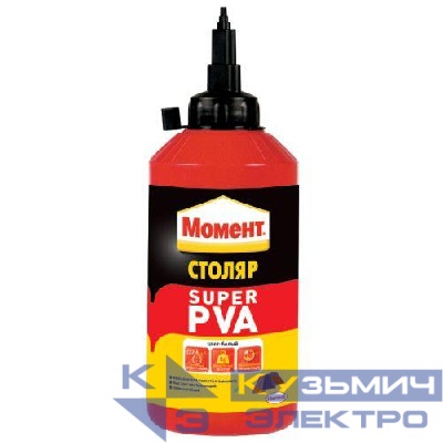 Клей "Момент Столяр Super PVA" 750г Момент Б0023084