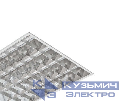 Светильник Classic/R-418-23 4х18Вт G13 IP20 629х595х75 ЛВО под лампу T8 с ЭПРА ЗСП 201401823