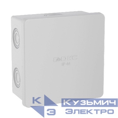 Коробка распределительная ОП 80х80х40мм IP44 6 каб. ввод DKC 53700