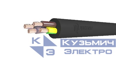 Кабель КГ-ХЛ 4х25 (PE) 380/660-2 (м) Цветлит 00-00142790