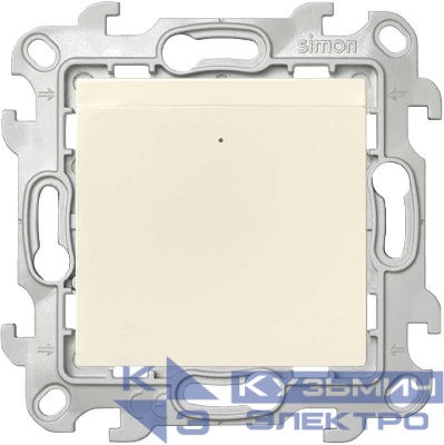 Выключатель карточный 1п 2мод. СП Simon 24 2А IP20 механизм сл. кость Simon 2410526-031