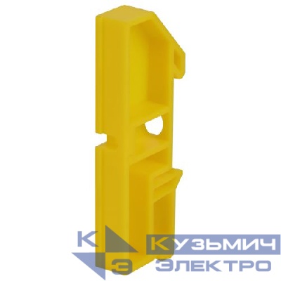 Изолятор для шин NO-224-66 на DIN-рейку желт. Эра Б0062805
