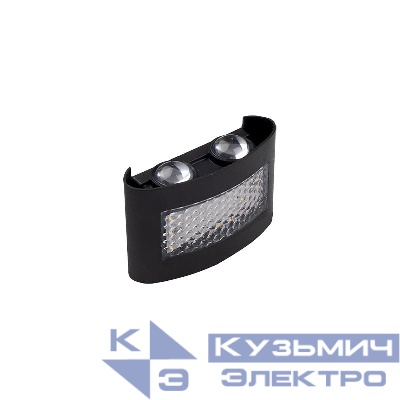 Светильник светодиодный PWL-81130 4Вт+2Вт 4000К IP54 230В BL архитектурный черн. JazzWay 5068698