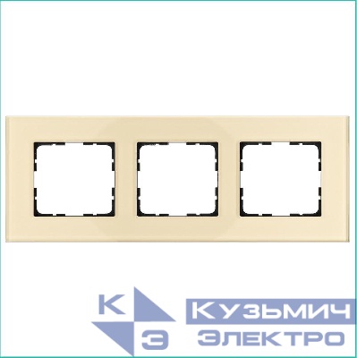 Рамка 3-м G-Glass стекло шампань Champagne Gold Jasmart G1003GG