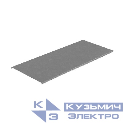 Крышка для лотка осн.500 L3000 сталь 1.2мм "ПЛЮС" KLplus500-1.2-3000 оцинк. КМ PL0420