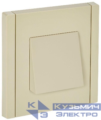 Вывод кабеля FORTE&PIANO FP442 ваниль IEK FP-VK10-0-K10
