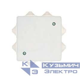 Коробка распределительная ОП ПГ 90х90х42мм без клемн. КОА-003-БК Кунцево 5956