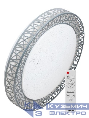 Светильник светодиодный PREMIUM Loft-B 55Вт 230В 3000-6500К 4400лм IP40 390х105мм настенно-потолочный управляемый с пультом ДУ КОСМОС KSLofG55W