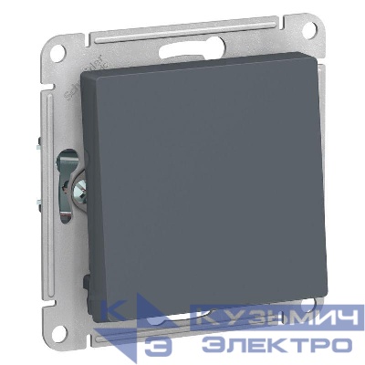 Переключатель проходной 1-кл. СП AtlasDesign 10А IP20 (сх. 6) 10AX механизм грифель SE ATN000761