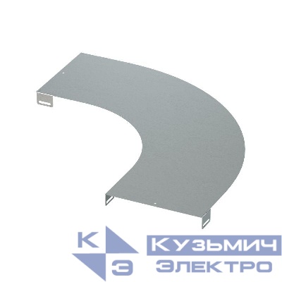 Крышка на угол горизонтальный 90град. осн.300 R900 в компл. с крепежн. элемент. и соединения пластинами гор. оцинк. DKC LK0039KHDZ