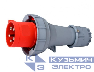 Вилка переносная 3Р+РЕ+N 125А 380В IP67 ВП-103 DEKraft 26117DEK