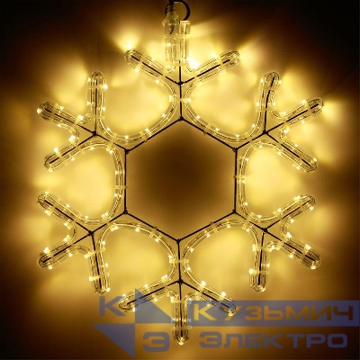 Фигура ARD-SNOWFLAKE-M7-450x375-108LED Warm (230В 6.5Вт) (IP65) Ardecoled 025315