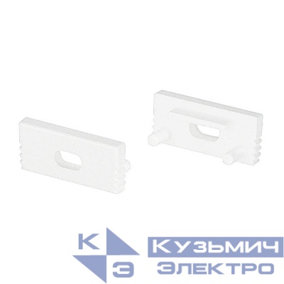 Заглушка SL-SLIM-H7 WHITE с отверстием пластик Arlight 037533