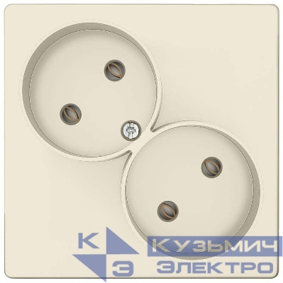 Розетка 2-м СП Simon 24 16А IP20 2х2P без защ. шторок механизм сл. кость Simon 2450457-031