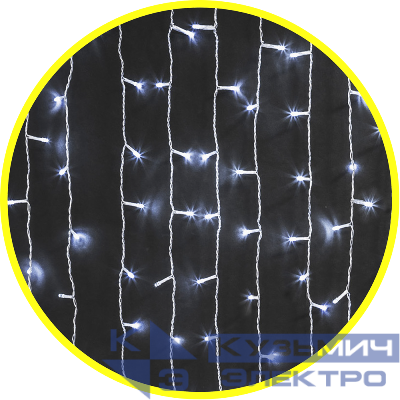 Гирлянда светодиодная 61 862 NGF-C01-288CW-8-1.5х1.5m-230-C8-TR-IP20 Navigator 61862