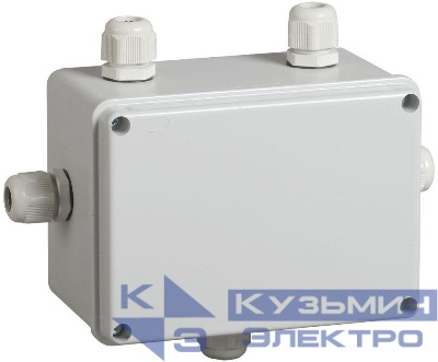 Коробка распаячная ОП 150х110х85 IP55 КМ41331 PG11 IEK UKO10-150-110-085-K51-55