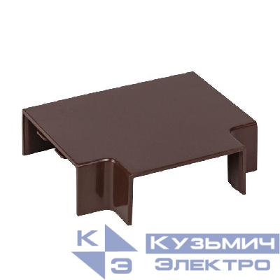 Угол T-образный 40х16 под темн. дерево Plast PROxima (уп.4шт) EKF tchd-40-16x4