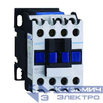 Контактор NC1-1210Z 12А кат. 24В DC 1НО (R) CHINT 221437