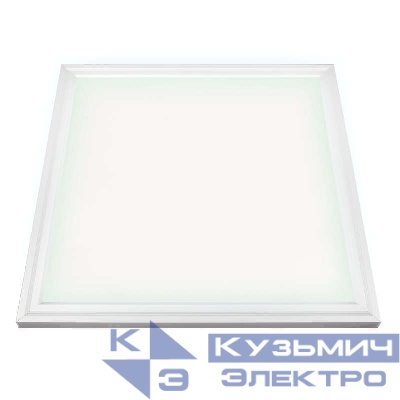 Светильник светодиодный ULP-3030-18W/NW EFFECTIVE WHITE 18Вт 4000К IP40 1400лм офисный встраив. опал. рассеив. с источником питания бел. Uniel UL-00003089