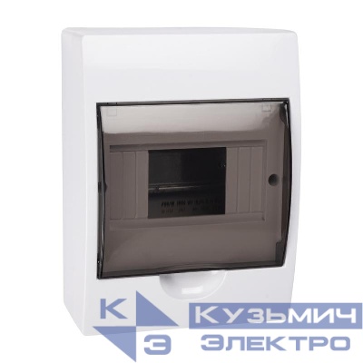 Бокс модульный накладной PDB/W 1006 WH (ЩРН-П- 6) IP41 пластик. Pro JazzWay 5071650