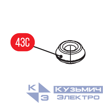 Запчасть №43C для HGSR. Отбоник