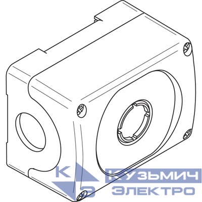 Корпус кнопочного поста MEP1-0 на 1 эл. ABB 1SFA611811R1000