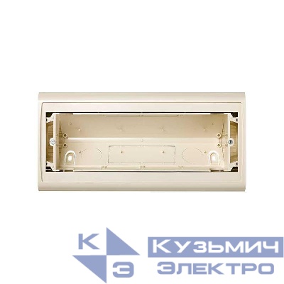 Коробка угловая для рамок на 8 узк. модулей Simon82 сл. кость 82772-31