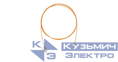 Шнур волоконно-оптический монтажный многомод. 50/125мкм стандарта OM2 LC/UPC LSZH нг(A)-HFLTx 0.9мм оранж. 1м (уп.2шт) NIKOMAX NMF-PT1M2C0-LCU-XXX-001-2