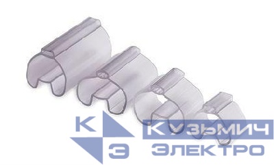 Трубочка прозрачная для гибкой маркировки 1.5-2.5мм длина 12мм (уп.3000шт) DKC TUB1201FLMC