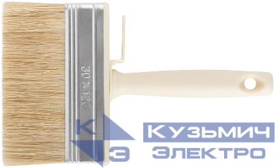 Макловица натуральная светлая щетина пластиковый корпус "мини" 30х120мм FIT 01652