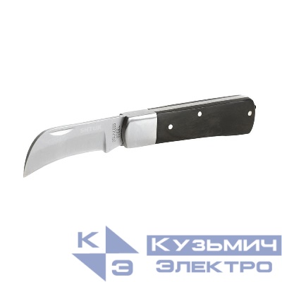 Нож для снятия изоляции большой складной с изогнутым лезвием №2 (14202) SHTOK 376548