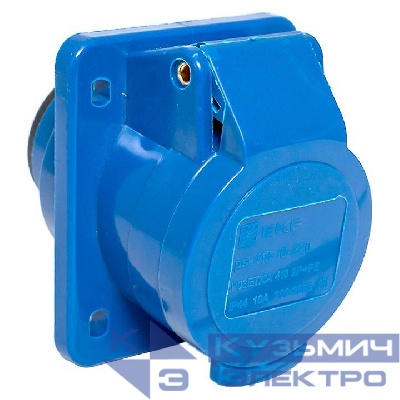 Розетка скрыт. уст. 16А 220В 2P+РЕ IP44 (413) EKF ps-413-16-220