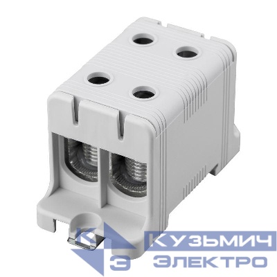 Клемма вводная силовая распределительная КВС 16-95кв.мм 2-рядная сер. Rexant 11-2115