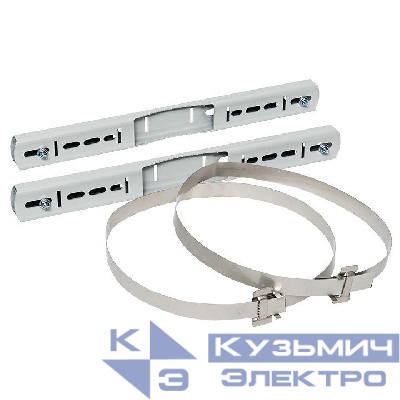 Крепление на столб монтажной полосой (ширина шкафа до 400мм) Basic EKF fp-tape-400