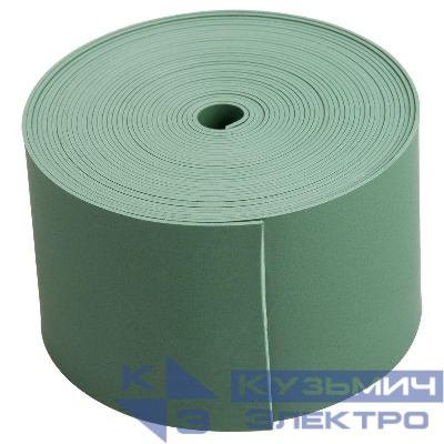 Лента термоусаживаемая ТЛ-0.8 50х0.8мм с клеевым слоем зел. 5м Rexant 48-9013